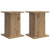 Supporto per piante 2 pz Rovere Artigianale 30,5 x 30 x 43 cm