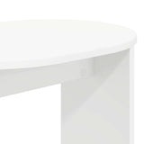 Tavolo laterale Bianco 50 x 39,5 x 55 cm Legno ingegnerizzato