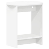 Tavolo laterale Bianco 50 x 39,5 x 55 cm Legno ingegnerizzato