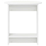 Tavolo laterale Bianco 50 x 39,5 x 55 cm Legno ingegnerizzato