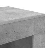 Tavolo laterale Grigio Cemento 60 x 40 x 65 cm