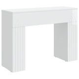 Tavolino da salotto Bianco Lucido 102 x 35 x 75 cm