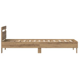 Struttura del letto Rovere artigianale 98.5 x 200 cm