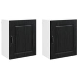 Mobile da cucina Kalmar 2 pcs Rovere Nero 50 x 31 x 60 cm