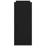 Supporto per Monitor da Scrivania Rovere Nero 40 x 17 x 41 cm