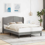 Struttura del letto Grigio Chiaro 140 x 190 cm Velluto