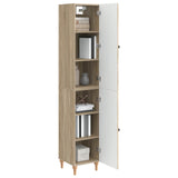 Set di armadi 2 pcs Rovere Sonoma Legno ingegnerizzato