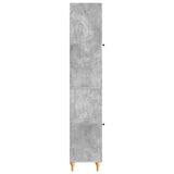 Set di armadi 2 pcs Grigio Cemento Legno ingegnerizzato