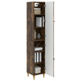 Set di armadi 2 pcs Rovere Fumo Legno ingegnerizzato