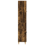 Set di armadi 2 pcs Rovere Fumo Legno ingegnerizzato