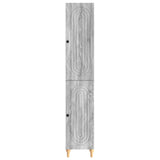 Set di armadi 2 pcs Sonoma grigio Legno ingegnerizzato