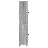 Set di armadi 2 pcs Sonoma grigio Legno ingegnerizzato