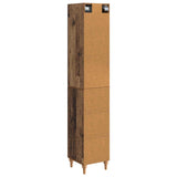 Set di armadi 2 pcs Legno antico Legno ingegnerizzato