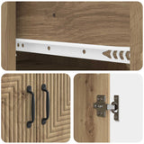 Set di armadi 2 pz Legno ingegnerizzato