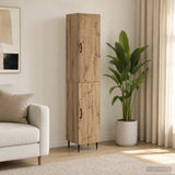 Set di armadi 2 pz Rovere Artigianale Legno ingegnerizzato