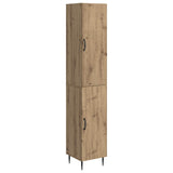 Set di armadi 2 pz Rovere Artigianale Legno ingegnerizzato