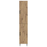 Set di armadi 2 pz Rovere Artigianale Legno ingegnerizzato