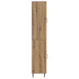 Set di armadi 2 pz Rovere Artigianale Legno ingegnerizzato