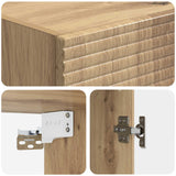 Set di armadi 2 pz 33 x 34,5 x 90 cm Legno ingegnerizzato