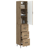 Set di armadi 2 pz 33 x 34,5 x 90 cm Legno ingegnerizzato