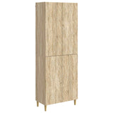 Set di armadi 2 pcs Rovere Sonoma Legno ingegnerizzato