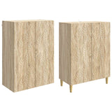 Set di armadi 2 pcs Rovere Sonoma Legno ingegnerizzato