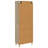 Set di armadi 2 pcs Rovere Sonoma Legno ingegnerizzato