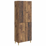 Set di armadi 2 pcs Legno antico Legno ingegnerizzato