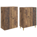 Set di armadi 2 pcs Legno antico Legno ingegnerizzato