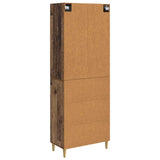 Set di armadi 2 pcs Legno antico Legno ingegnerizzato