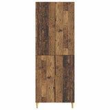 Set di armadi 2 pcs Legno antico Legno ingegnerizzato