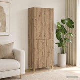 Set di armadi 2 pz Rovere Artigianale Legno ingegnerizzato