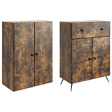 2 pcs Rovere Fumo