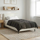 Duvet Estivo Trapuntato Antracite 155 x 220 cm Microfibra
