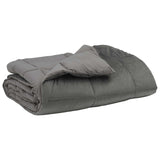 Duvet Estivo Trapuntato Grigio chiaro 155 x 220 cm Microfibra