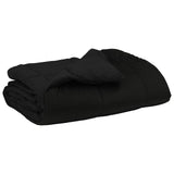 Duvet Estivo Trapuntato Nero 220 x 260 cm Microfibra