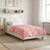 Duvet Estivo Trapuntato Rosa 135 x 220 cm Microfibra