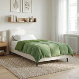 Duvet Estivo Trapuntato Verde 135 x 220 cm Microfibra