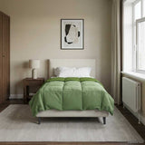Duvet Estivo Trapuntato Verde 140 x 220 cm Microfibra