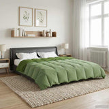 Duvet Estivo Trapuntato Verde 240 x 260 cm Microfibra