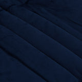 Duvet Estivo Trapuntato Blu Scuro 240 x 260 cm Microfibra
