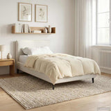 Duvet Estivo Trapuntato Crema 140 x 220 cm Microfibra