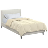 Duvet Estivo Trapuntato Crema 140 x 220 cm Microfibra