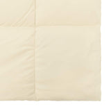 Duvet Estivo Trapuntato Crema 155 x 220 cm Microfibra