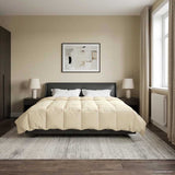 Duvet Estivo Trapuntato Crema 240 x 260 cm Microfibra