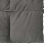 Piumone Completo Annuale Grigio chiaro 135 x 220 cm Microfibra
