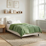 Piumone Completo Annuale Verde 140 x 200 cm Microfibra