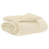 Piumone Completo Annuale Crema 135 x 220 cm Microfibra