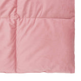 Duvet Invernale Trapuntato Rosa 200 x 200 cm Microfibra