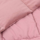 Duvet Invernale Trapuntato Rosa 240 x 260 cm Microfibra